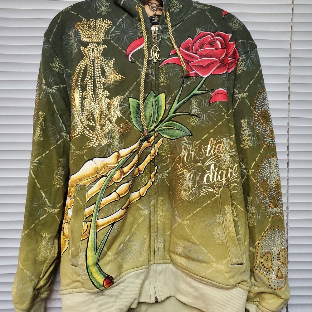 Christian audigier hoodie